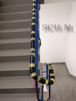 PVC Handlauf Typ. HL31 für 1 Zoll Rohr 33,7mm